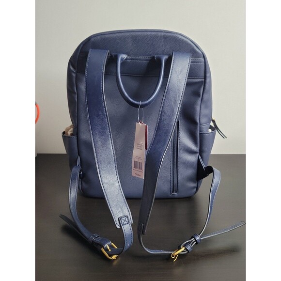Rosetti faux leather tech backpack